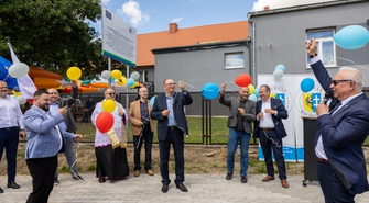 Otwarcie odnowionej drogi powiatowej w Starym Strączu (VIDEO)