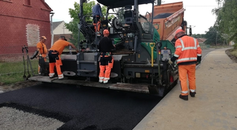 Remont drogi w Jędrzychowicach na ukończeniu (FOTO)
