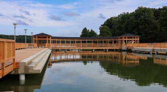 Burmistrz Antkowiak: „Pomost w Lginiu po wstępnym odbiorze” (FOTO)