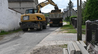 Remont ulicy Jeziornej w Radzyniu (FOTO)