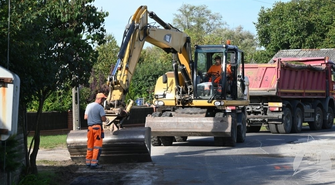 Rusza remont drogi w miejscowości Wróblów (FOTO)