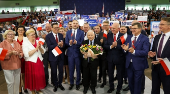 Jarosław Kaczyński ostrzega przed „niemieckimi porządkami” Donalda Tuska