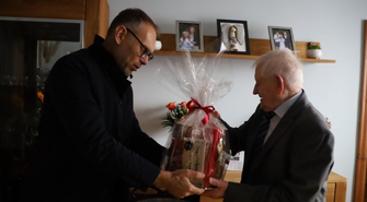 Pan Antoni Jastrzębski z Kandlewa skończył 103 lata!