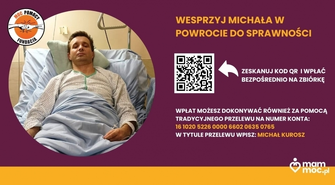 Powstała charytatywna grupa dla Michała Kurosza