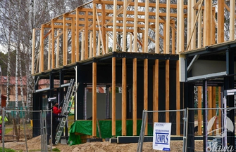 Nowe budynki gastronomiczne w Sławie nabierająkształtów FOTO