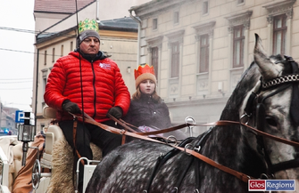 Trzej Królowie uroczyście witani we Wschowie FOTO