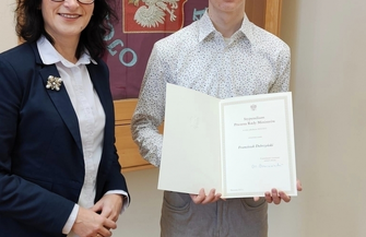 Uczeń ze Wschowy otrzymał stypendium Prezesa Rady Ministrów