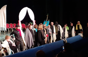 Spektakl Jestem uczestnicy WTZ wystąpili na deskach leszczyńskiego teatru