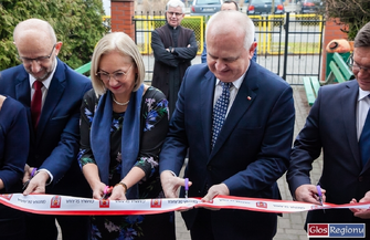 Uroczyste otwarcie Szkoły Podstawowej im. Franciszka Niewidziajły w Sławie