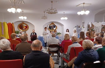 Zespół Sedno wystąpił w Bibliotece Publicznej Płyńw czasie FOTO