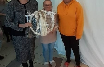 Elżbieta Rafalska odwiedziła uczestników WTZ we Wschowie FOTO