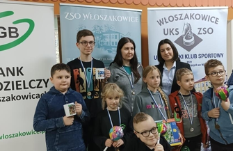 Sukces Oliwera Pilarowskiego na szachowym turnieju we Włoszakowicach FOTO