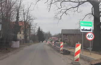 Trwa przebudowa drogi na trasie Szlichtyngowa Wyszanów FOTO