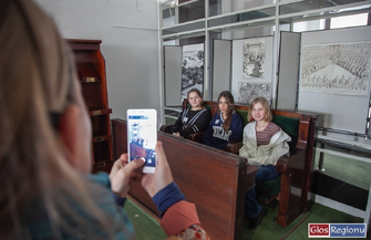 Delegacja ze Wschowy na obchodach 79. rocznicy zagłady Huty Pieniackiej