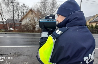 Policjanci od rana prowadzą akcjęPrędkość FOTO