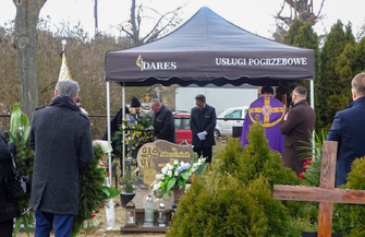 Pogrzeb Karola Muszkiety. Pożegnano Zasłużonego dla Gminy Wschowa FOTO