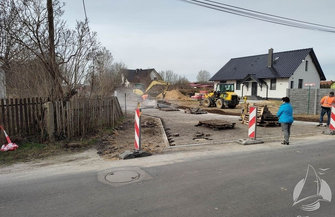 Zjazd na oczyszczalnięścieków w Krążkowie wyremontowany FOTO