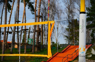 Sława Na nowej plaży powstało boisko do siatkówki FOTO