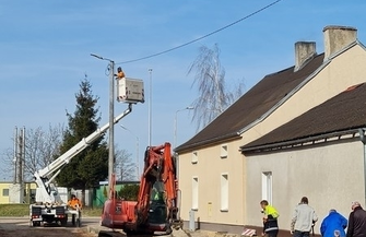 Trwa modernizacja ulicy Piłsudskiego we Wschowie FOTO