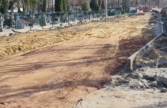 Trwa modernizacja ulicy Piłsudskiego we Wschowie FOTO