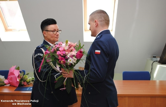 Andrzelika Łuczak oficjalnie nowym Komendantem Powiatowym Policji we Wschowie FOTO