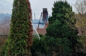 Pożar w Krzepielowie - strażacy opanowali jużsytuacjęFOTO