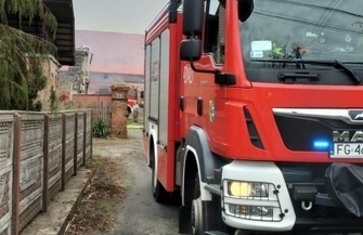 Pożar w Krzepielowie - strażacy opanowali jużsytuacjęFOTO