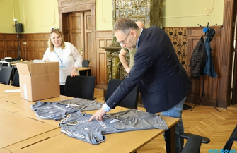 Nowe stroje sportowe dla druhów z OSP Siedlnica FOTO