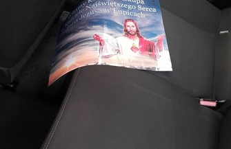 Czołówka forda focusa i peugeota boxera w Radomyślu