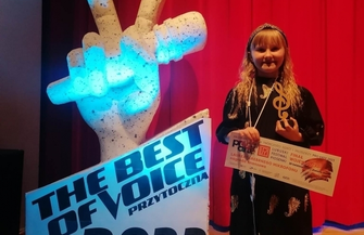 Laura Chmura ze Srebrnym Mikrofonem na PRO ARTE 2023 FOTO