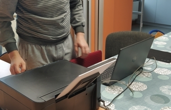 Rehabilitacja 25 Plus Absolwenci SOSW zdobywająumięjętności komputerowe