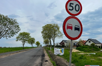 Szlichtyngowa-Wyszanów Ciąg pieszo-rowerowy niemal gotowy VIDEO