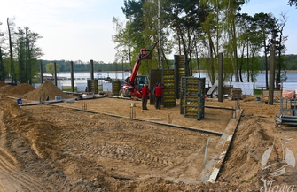 Jest Boszkowo i Poznań czas na Sławę - budowa trzeciego Klubu na Fali trwa FOTO