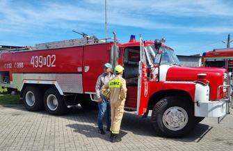 OSP Sława otworzyło remizędla zwiedzających