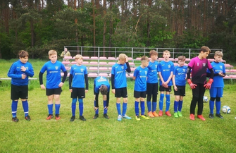 Młodzi piłkarze Korony Wschowa przygotowują się do kolejnych meczów ligowych