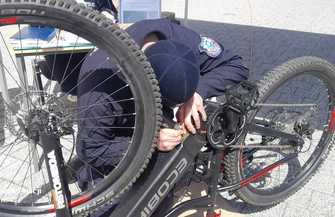 Znakowanie rowerów przez policję w Sławie i Wschowie zbliża siękolejna akcja