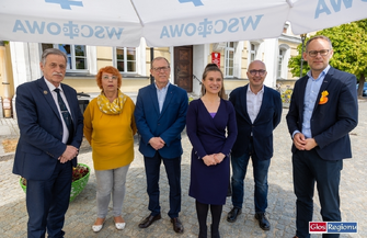 Politycy Platformy Obywatelskiej zapraszająna spotkanie we Wschowie VIDEO