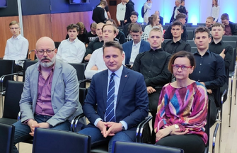 Inauguracja programu Cyfrowa Przyszłość Miedzi z udziałem I Zespołu Szkół we Wschowie