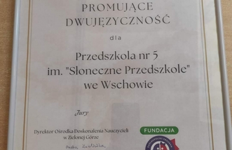 Przedszkole z Jędrzychowic oraz Piątka ze Wschowy wyróżnione na I Lubuskim Kongresie Dwujęzyczności