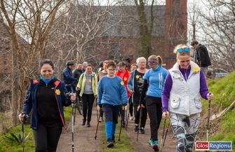 Wschowa Nordic Walking dla seniorów w Parku Wolsztyńskim