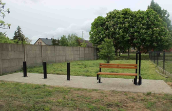 Gmina Szlichtyngowa Zakończono budowę oświetlenia ulicznego i stacji naprawy rowerów