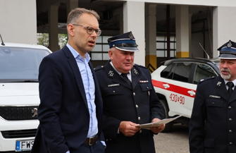 Nowy samochód dla OSP Łysiny-Wygnańczyce FOTO