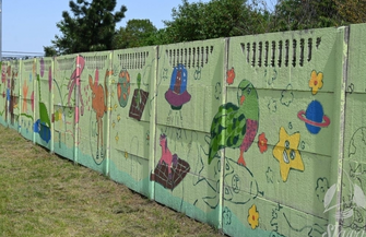 Street art w Sławie