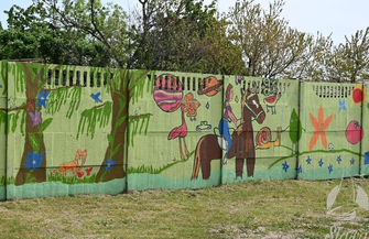 Street art w Sławie