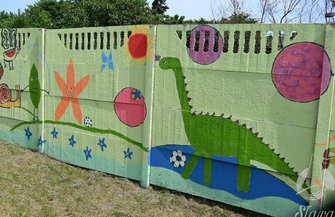 Street art w Sławie