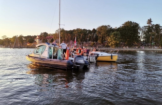 Sława. Policyjni wodniacy dbają o bezpieczeństwo. W weekend nie obyło się bez interwencji