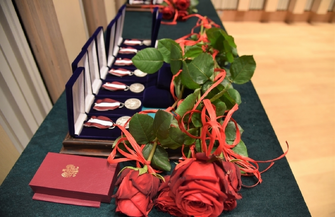 Burmistrz Sławy odznaczony