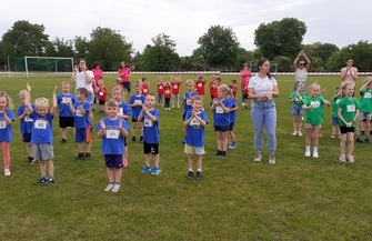 Wschowa. Przedszkolaki rywalizowały w Sprintem do Maratonu FOTO