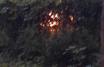 Wschowa. Płomienie w centrum miasta Interweniowali strażnicy miejscy VIDEO