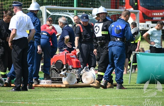 Powiatowe Zawody Sportowe-Pożarnicze Jednostek OSP z Powiatu Wschowskiego FOTO